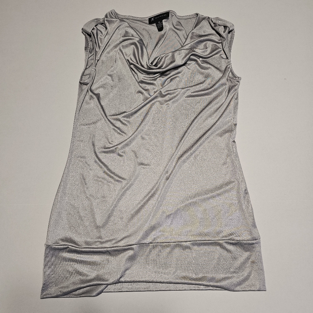 INC International Concepts Silver Tank Top